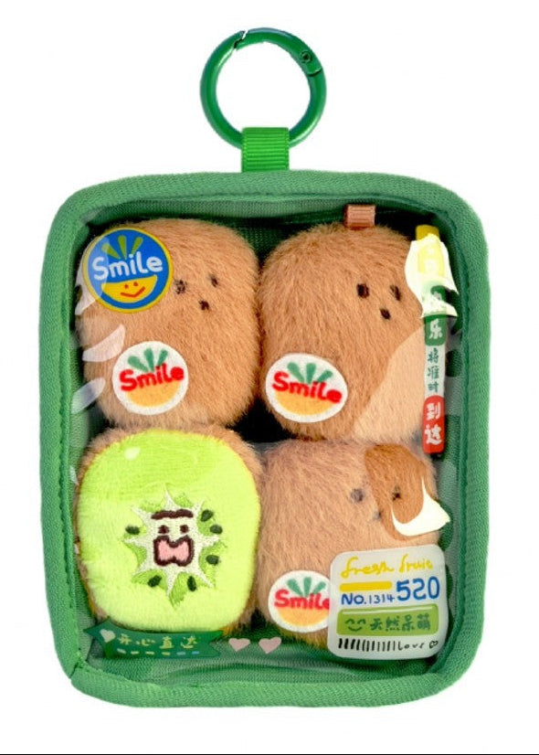 Punnet Series: Kawaii Kiwifruit Plushie Set (Pre-order)