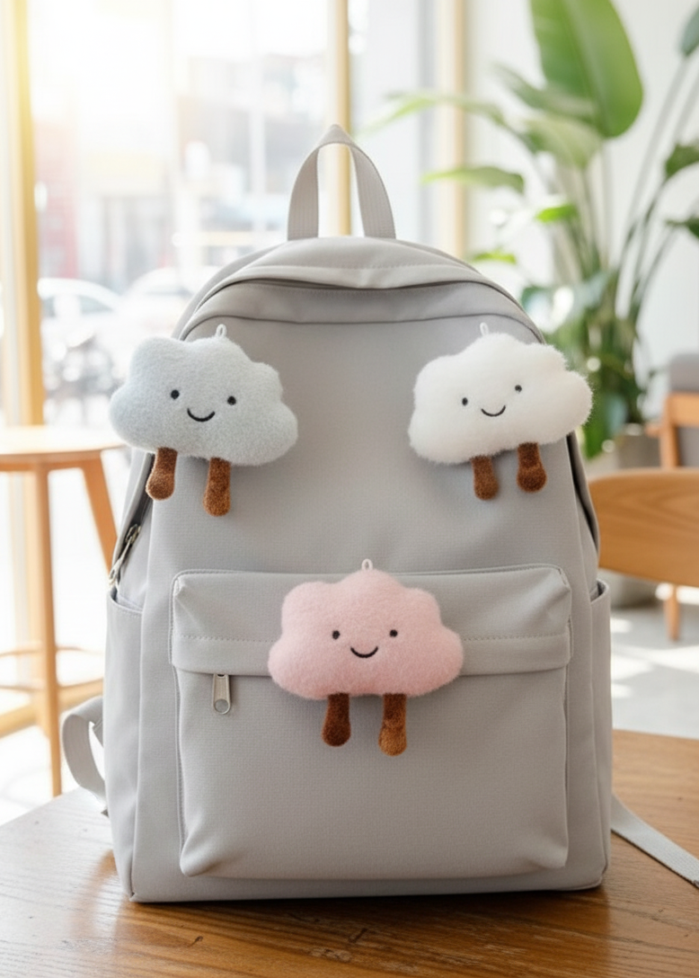 Dreamy Skies Plushie Keychains and Pins