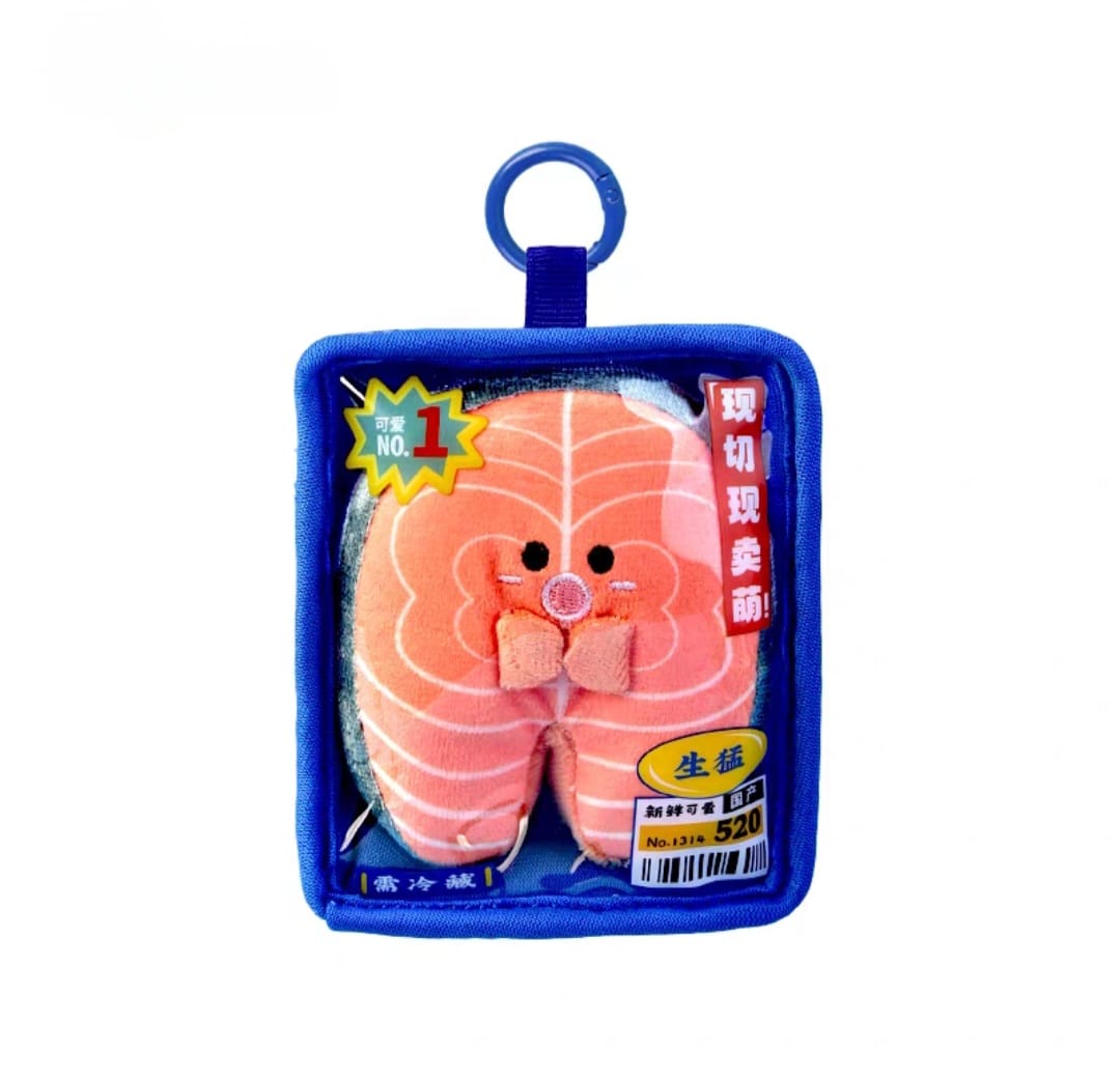 [BESTSELLERS!] Punnet Series: Fruits, Vegetables and Seafood Plushie Keychains