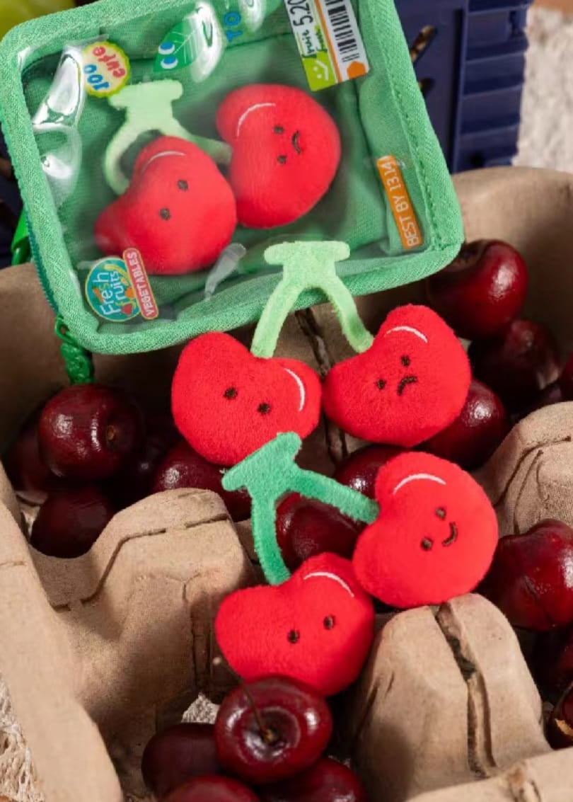 Punnet Series: Cheeky Cherries Plushie Set (Pre-order)