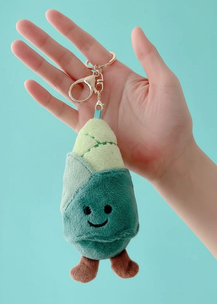 The Veggie Squad Plushie Keychains