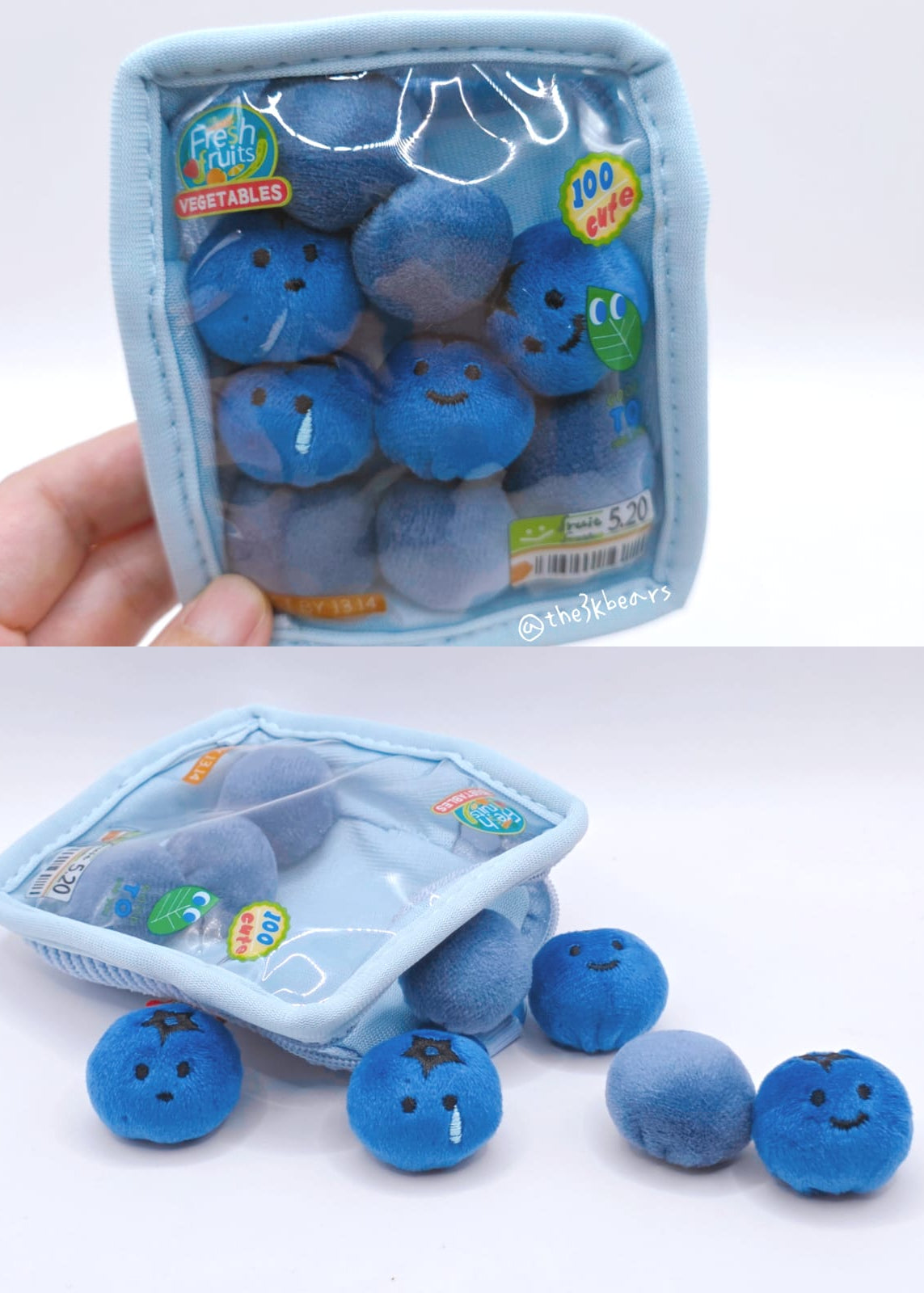Punnet Series: Blueberry Bunch Plushie Set (Pre-order)