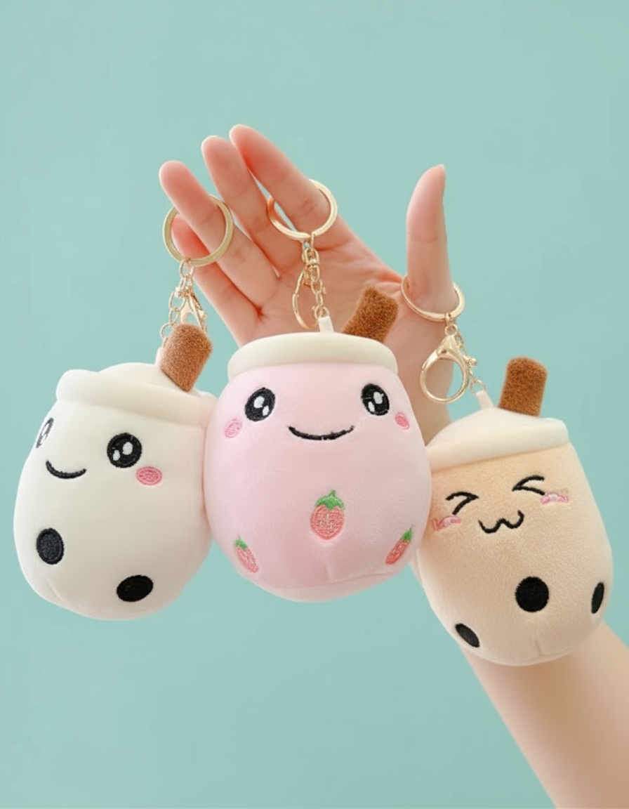 Boba Squad Keychains
