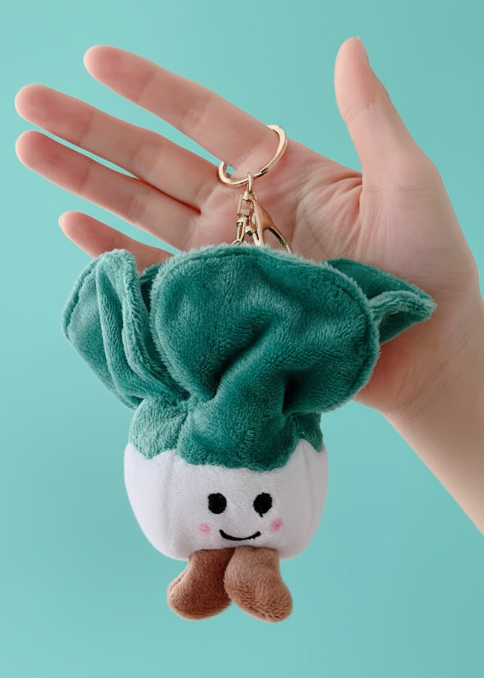 The Veggie Squad Plushie Keychains