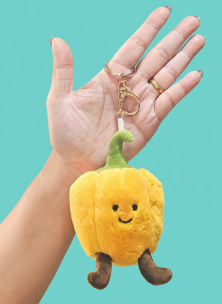 The Veggie Squad Plushie Keychains