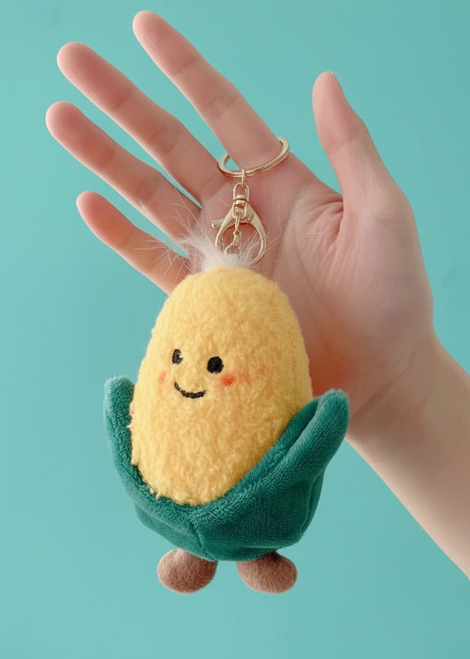 The Veggie Squad Plushie Keychains