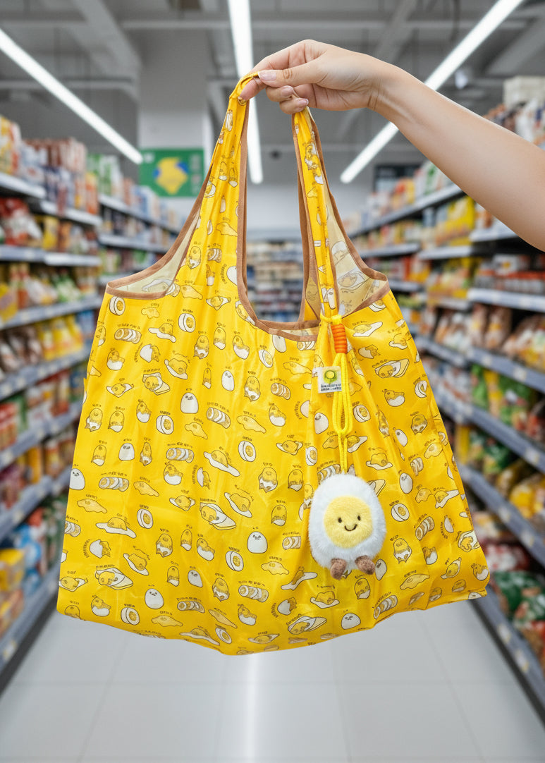 Sunny-Side Up Plushie Keychain