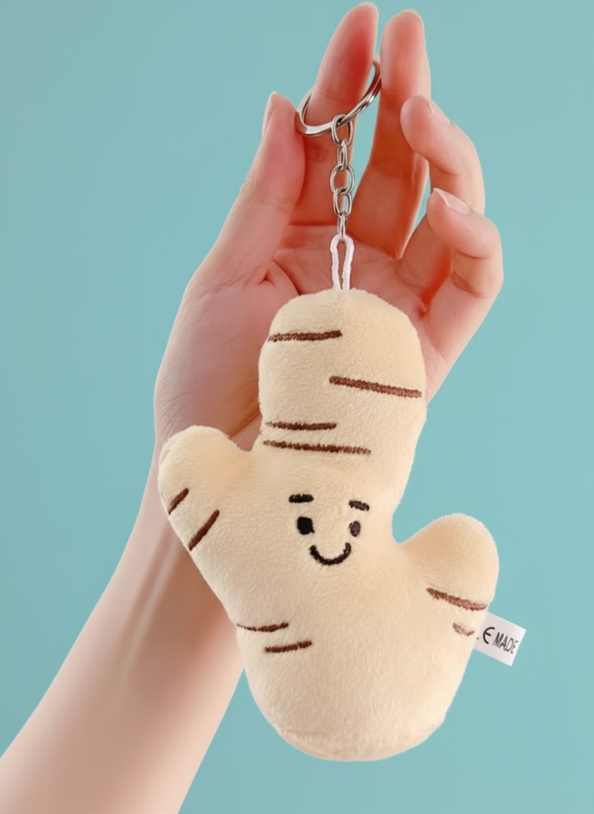 The Veggie Squad Plushie Keychains