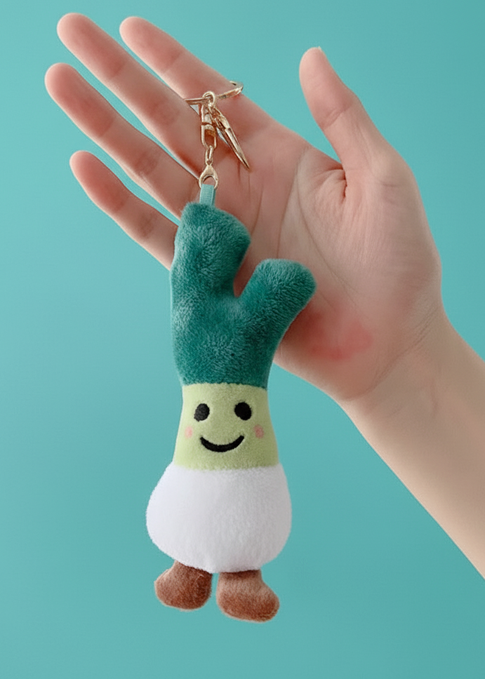 The Veggie Squad Plushie Keychains