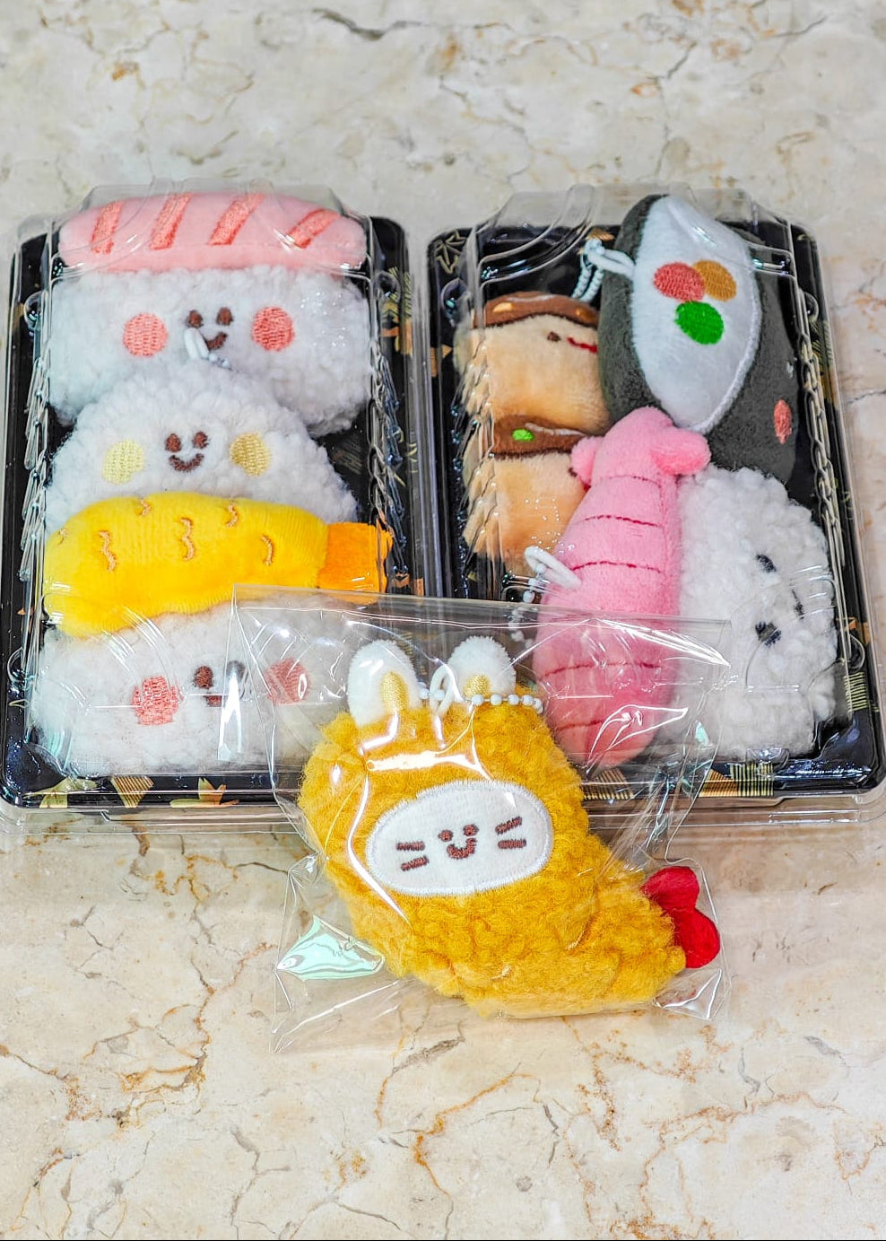 Tiny Takeouts Plushie Keyring Collection