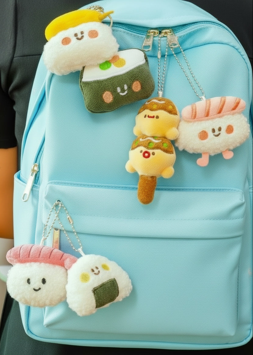Tiny Takeouts Plushie Keyring Collection