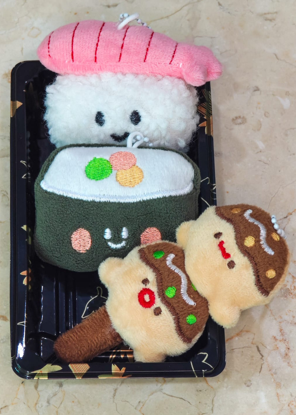 Tiny Takeouts Plushie Keyring Collection