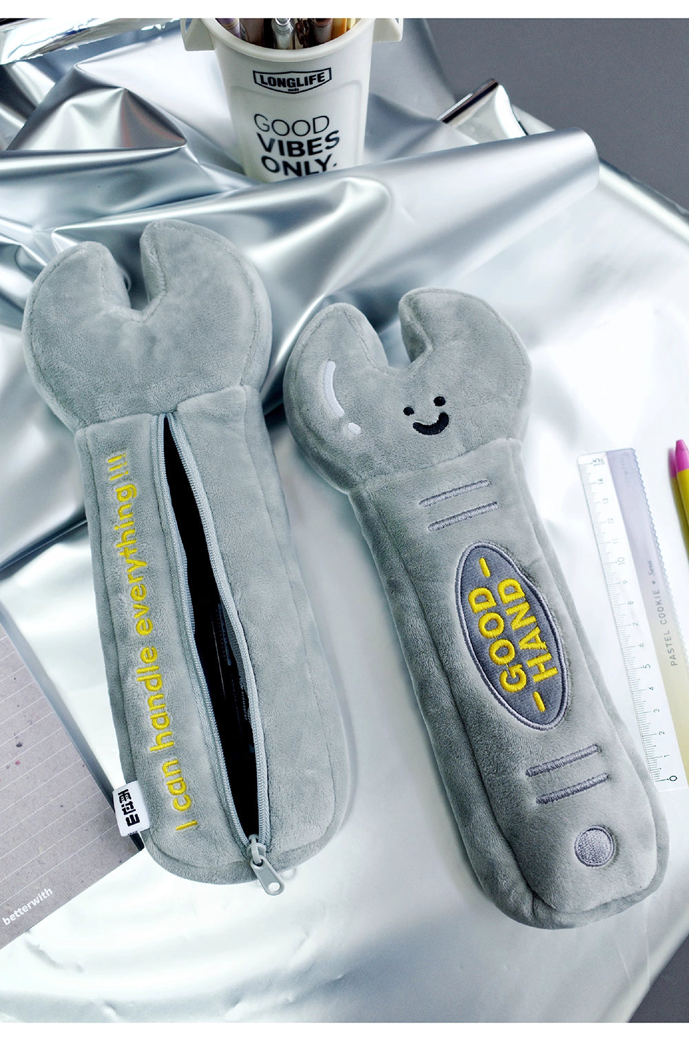 Premium Plush Series- Wrench Plush Pouch