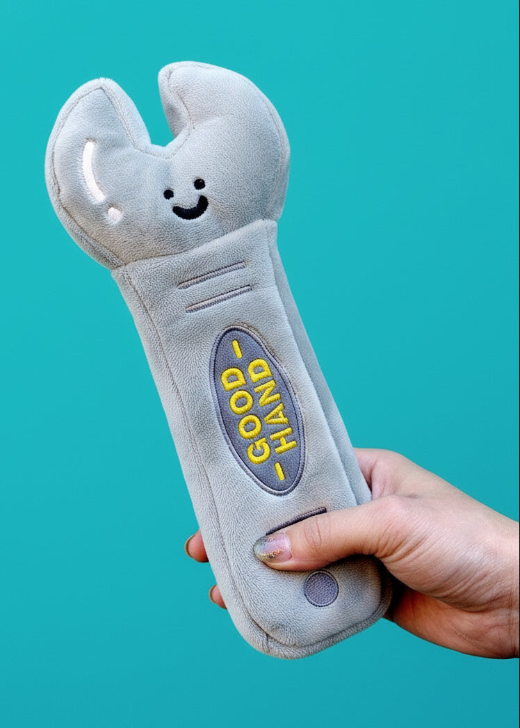 Premium Plush Series- Wrench Plush Pouch